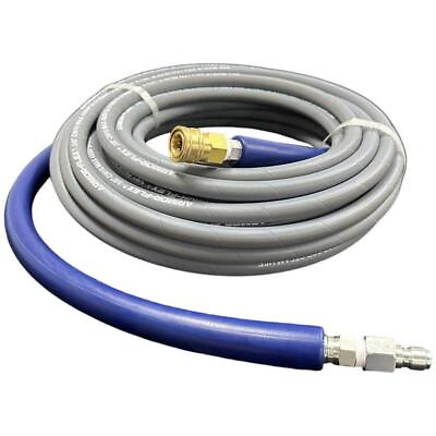 #ad Pressure Pro Pressure Washer Hose 50#x27; Replacement Non Marking Cold Hot Water $98.43