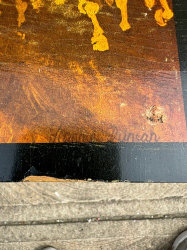 Charge of the Scots Greys 1815 Berber Box on Stand, Signed, Original Tag. - Picture 10 of 20