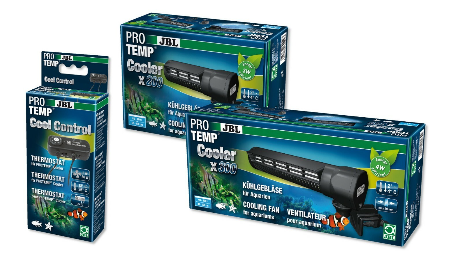 JBL ProTemp Cooler X 200 300 Aquarium Fan Cooler ller CoolControl Thermostat JBL ProTemp Cooler X 200 300 Aquarium Fan Cooler ller CoolControl Thermostat