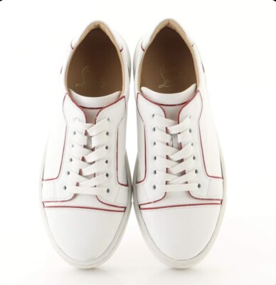 すぐ届くChristian Louboutin*Vieirissimaレディーススニーカー Christian Louboutin Women's Vieirissima Sneakers Leather