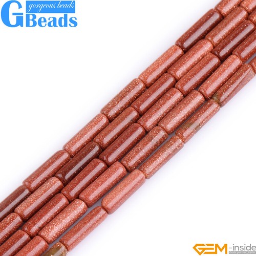 4x12mm Assorted Stones Column Tube Beads For Jewerly Making Free Shipping 15" - 第 39/86 張圖片