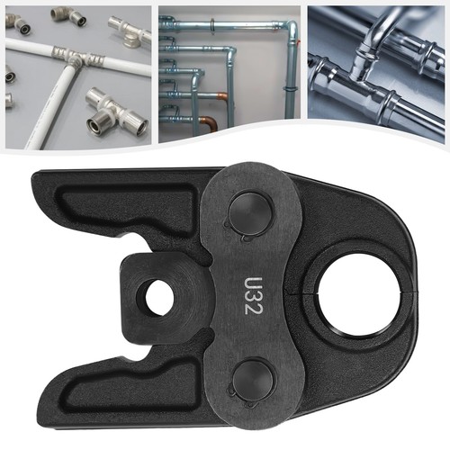 Presszange Presskontur U16 U20 U25 U32 Schwarz Pressbacke für Verbundrohr New - Imagen 17 de 17