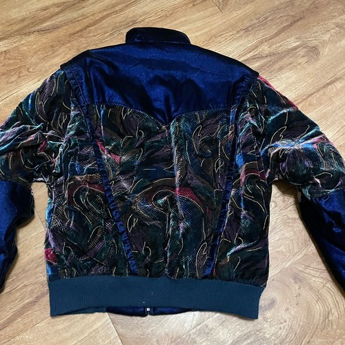 Cripple Creek Western Wear Bomber Jacket Women XL Vintage Cowgirl Rodeo Coat - Picture 7 of 13