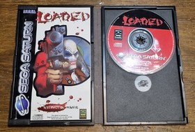 Sega Saturn Loaded With Manual