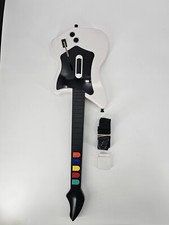 PlayStaton 2 PS2 Red Octane Guitar Hero Wireless Guitar with Dongle