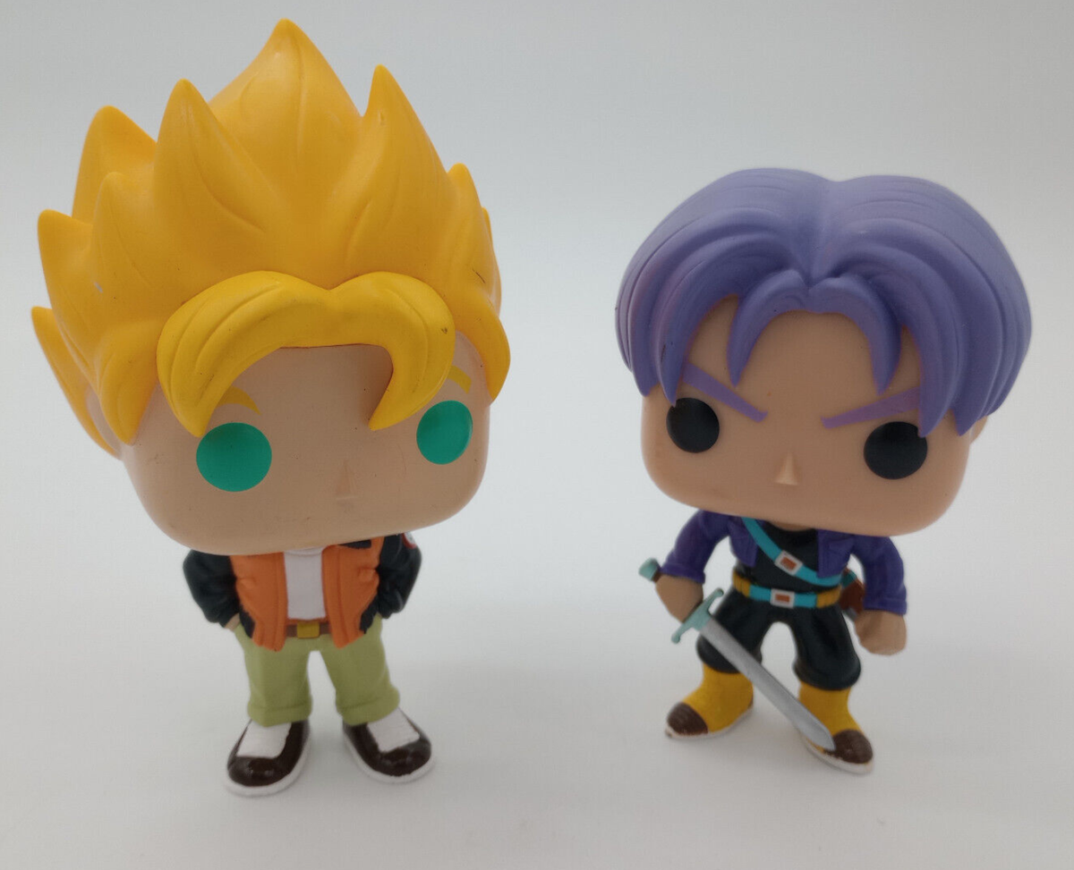 Funko Pop Loose Figures Dragon Ball Z Trunks 107 & Goku 527