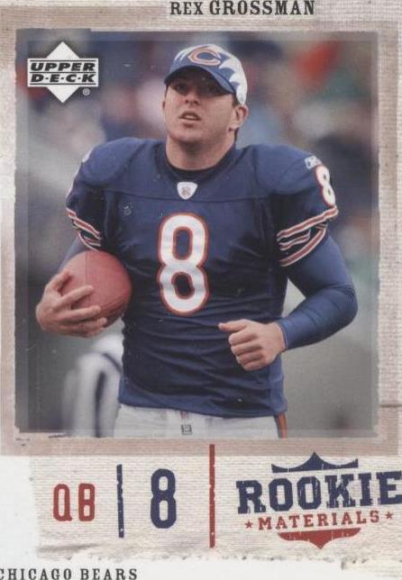 2005 Upper Deck Rookie Materials Rex Grossman #16 - 1 of 2