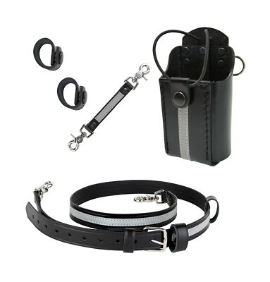 Reflective Firefighter Bundle Anti-Sway Strap for Radio