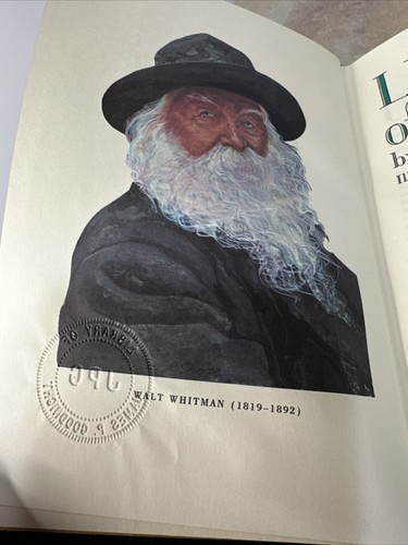 Easton Press Leaves of Grass by Walt Whitman Leather Bound 100 Greatest Series - Picture 10 of 14