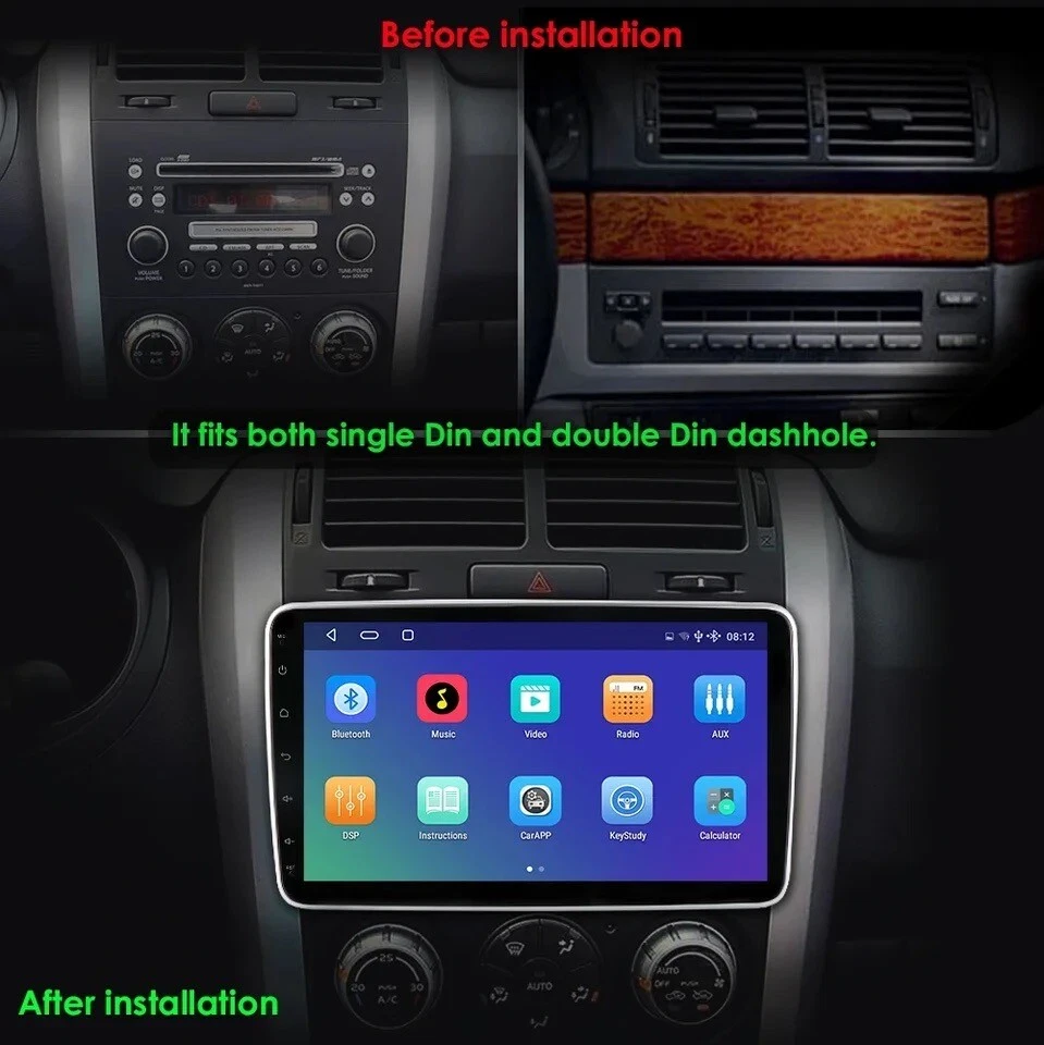 Autoradio 1 DIN Universal 2G+32GB CarPlay-AndroidAuto - Imagen 4 de 4