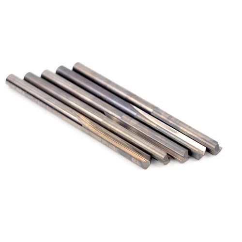 SGS Carbide Straight Flute Drill Bits #19 0.1660" 2FL 56019 (5 Pcs)