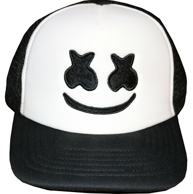 MarshMellow inspirierte Snapback Cap DJ Musik Gaming Festival Tanz
