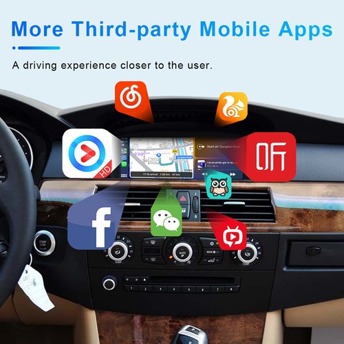 8.8'' Car Multimedia Screen Carplay Fit For BMW E60 E61 E63 E64 2005-2012 CCC - Picture 7 of 12