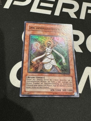 Lumina, Lightsworn Summoner Champion Pack 8 CP08 Super Rare YuGiOh German LP
