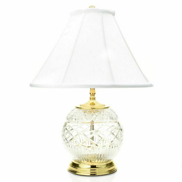 Waterford Crystal Book of Kells 23" Double Lit Table Lamp With Shade
