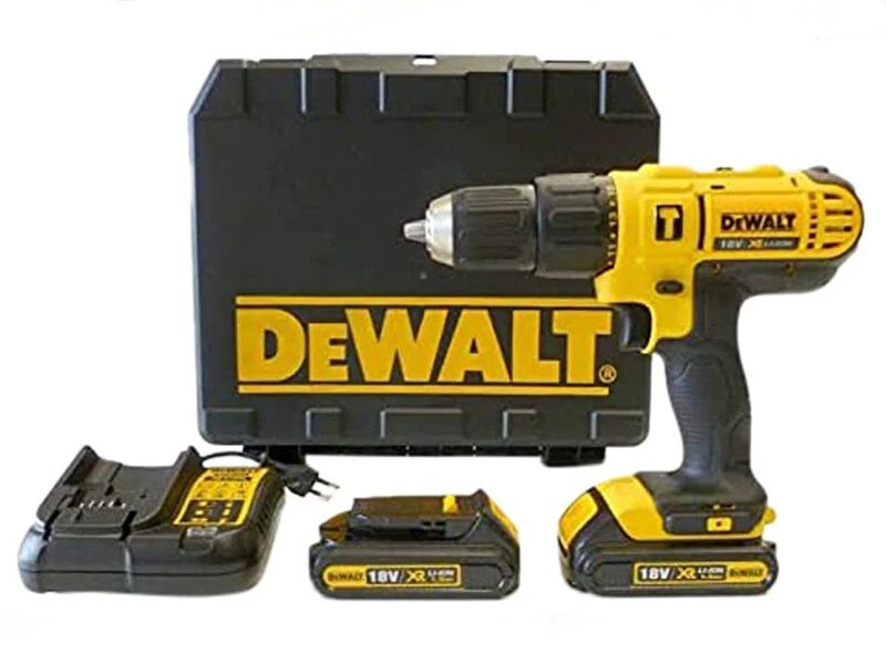 Dewalt Hammer Drill Driver DCD776S2 Battery Powered Free
