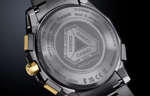 CASIO OCEANUS OCW-SG1000ZE-1AJR Manta SG1000 50TH ANNIVERSARY MODEL - Picture 4 of 5