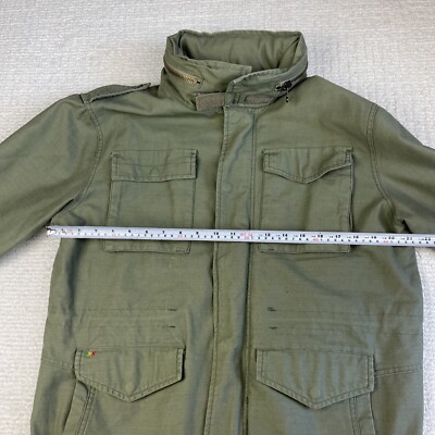 Rare Billabong x Bob Marley Mens M Green Military Style