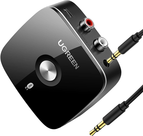 UGREEN Ricevitore Bluetooth 5.1 Aptx HD Adattatore Audio 2RCA 3,5 Mm Hifi EDR Ba - Foto 12 di 12