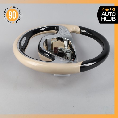 14-17 Mercedes W222 Maybach S600 S550 Steering Wheel Wood w/ Paddle Shifters OEM - Picture 12 of 19
