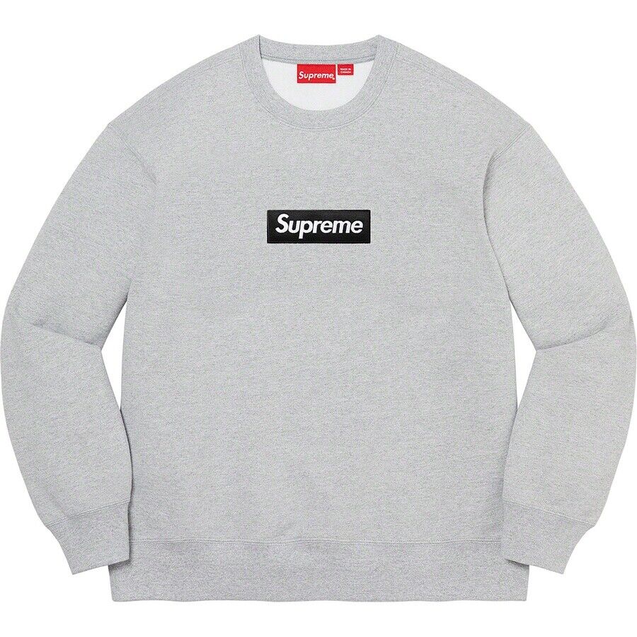 新品 Supreme Box Logo crewneck Black XXL