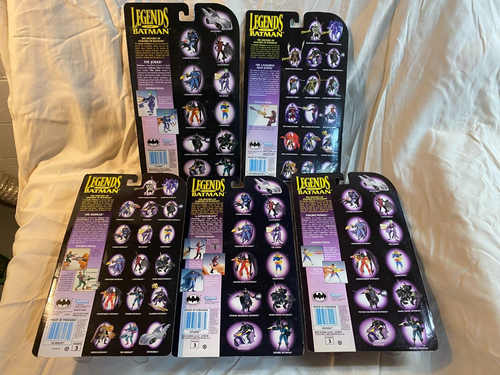 LEGENDS OF BATMAN ACTION FIGURE LOT of 5 (1994) (VINTAGE) (SEALED) - Picture 2 of 22