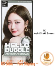 [US Seller] Mise En Scene Hello Bubble Hair Dye #7k Ash Khaki Brown New import