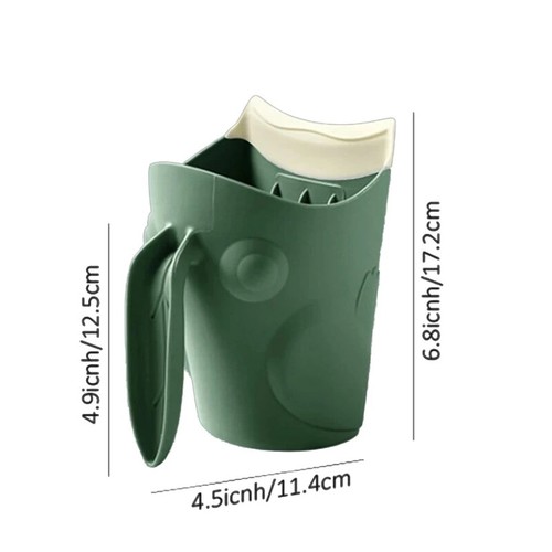 Bath Rinse Cup for Baby Bath Cup Hair Shampoo for Toddlers Bath Wash Cup Shower - Picture 6 of 12