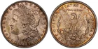 1887 P Morgan Silver Dollar | PCGS MS64 | TrueView | Semi PL | Rainbow Toned