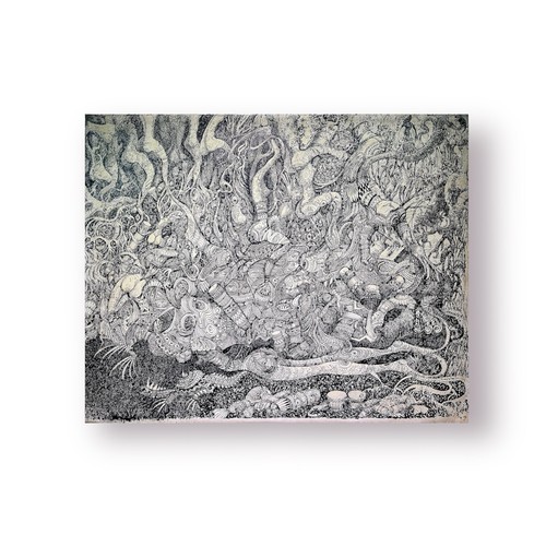 TONY XIMENEZ. Drawing. Raices cubanas. Cuban Art. Collectable. Afro culture. - 第 1/8 張圖片