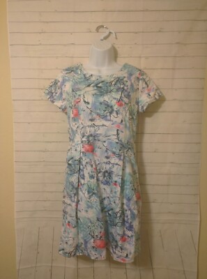 h and m fit and flare dress