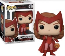 FUNKO POP Marvel WandaVision Wanda Halloween With Protector