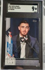 Cody Bellinger 2020 Topps Update SP Photo Variation SGC 9