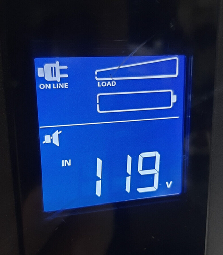 APC Back-UPS Pro 1000 BR1000G Parasurtenseur sans batterie sans faisceau de câbles - Photo 3/6