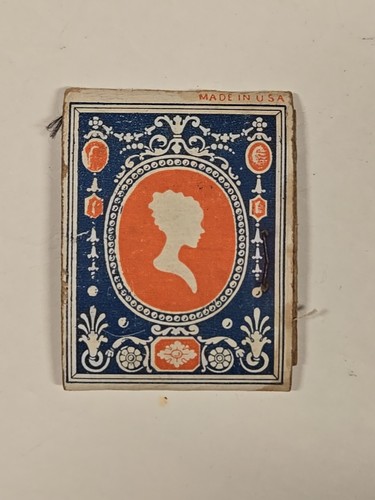 Vintage handliches Mender Nadel- und Fadenetui Lulu's Beauty Shop Boyertown PA - Bild 1 von 7