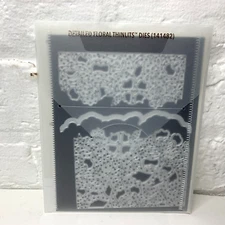 Stampin Up Detailed Floral Framelits Dies 141482 - Sizzix Big Shot Scrapbooking