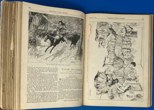 Harper's Young People Illustrated Weekly Collection 1886 Volume  VII, VINTAGE - Picture 9 of 23