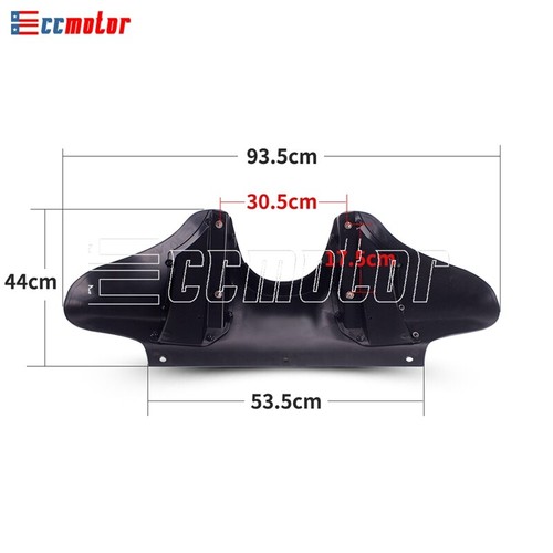 Front Outer Batwing Fairing For Harley Touring Road King FLHRC Softail Fat Boy - Picture 2 of 9