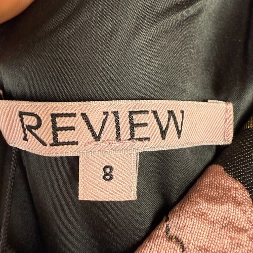 Review Dress Womens 8 Colourful Midnight Lotus Shiny NEW RRP $299 - Picture 2 of 8