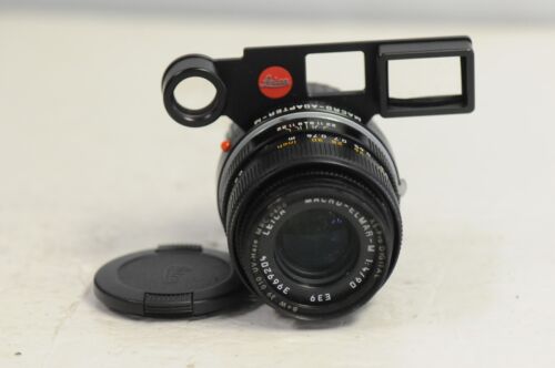 Leica Macro-Elmar-M 90mm F4 6 Bit Code Lens w/Macro Adapter, Caps, Filter & Box - Picture 8 of 11