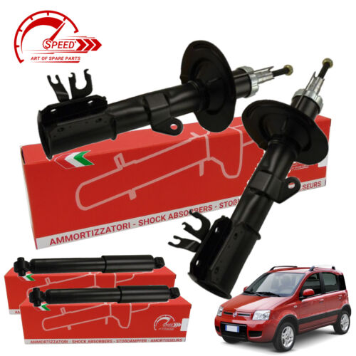 Kit 4 ammortizzatori Fiat Panda 4x4 2 169 1.2 1.3 Multijet Natural Power 2003 - Imagen 2 de 4