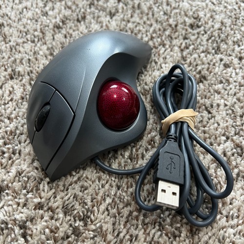 Logitech TrackMan Wheel USB Optical Trackball Mouse T-BB18 grau getestet - Bild 1 von 4