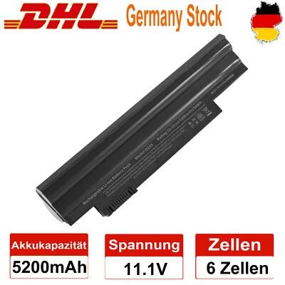 D260 Akku für Acer Aspire One 722 D255 D257 D256 D270 AL10A31 AL10B31 AL10G31 - Bild 1 von 4