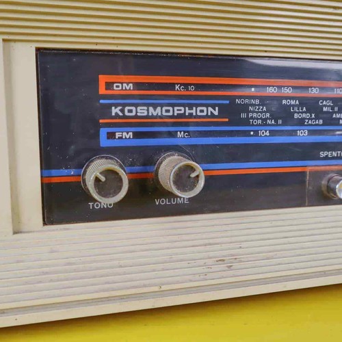 vintage kosmophon radio geometry model working - Picture 3 of 9