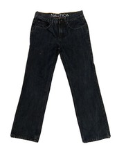 Nautica Jeans Slim Straight Fit Blue Boys Size 12 26x26 EUC