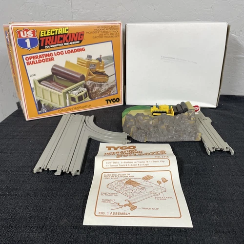 TYCO US 1 Electric Trucking Operating Log Loading Bulldozer No. 3415 Complete
