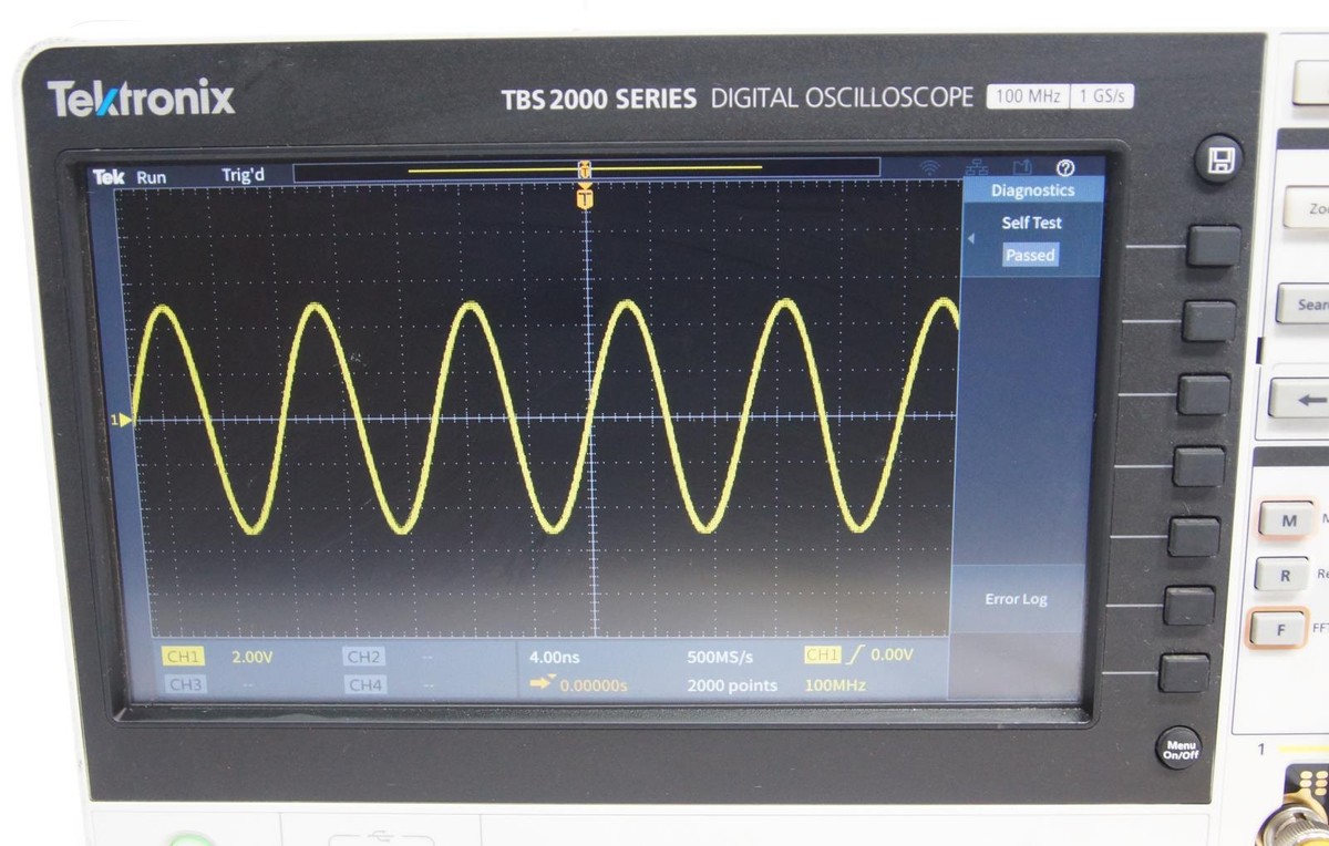 Tektronix TBS2014 100MHz 1GS/s 4Channel Digital Oscilloscope