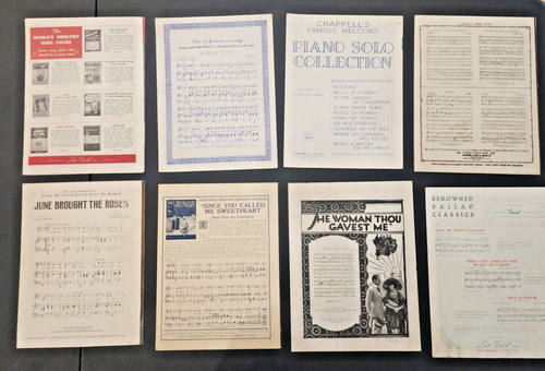 Lot of 50 Vintage & Antique Sheet Music War Military Jazz Polka Waltz Dixie MS2 - Picture 9 of 20