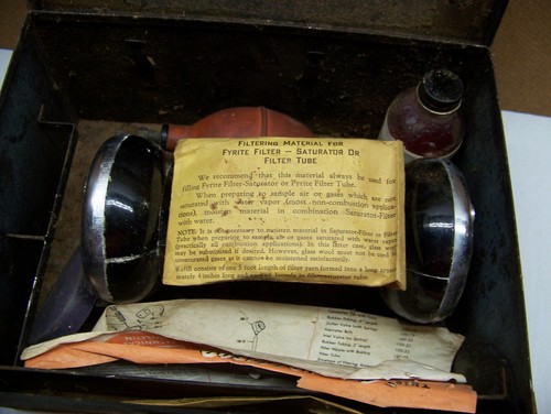 Fyrite Classic Gas CO2 Analyzer Oil Burner Combustion Test Kit - Vintage Find - Picture 8 of 12