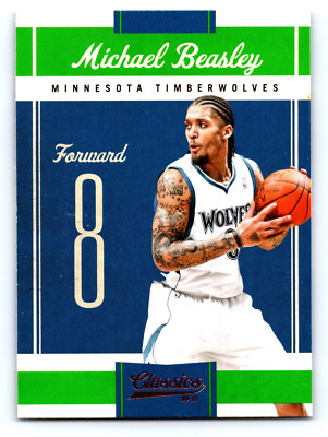 2010-11 Panini Classics Basketball 36 Michael Beasley	Minnesota Timberwolves